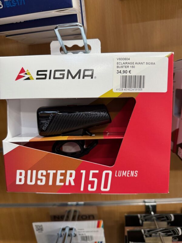 Éclairage avant SIGMA Buster 150