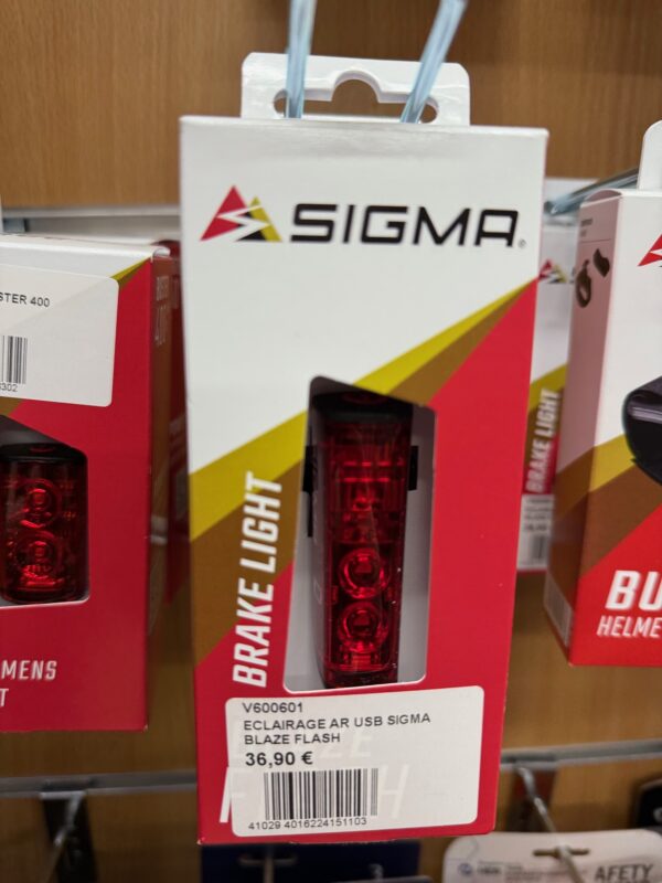 Éclairage arrière Blake Light Sigma